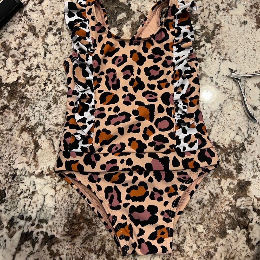 Wowease Cheetah Toddler Swimsuit